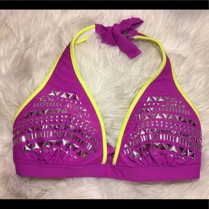 Size XL Padded stud Bathing Suit Top